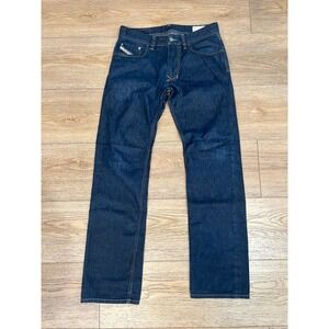 Diesel Larkee Regular Straight Leg Jeans Mens 31x32 Dark Wash Denim 0802A